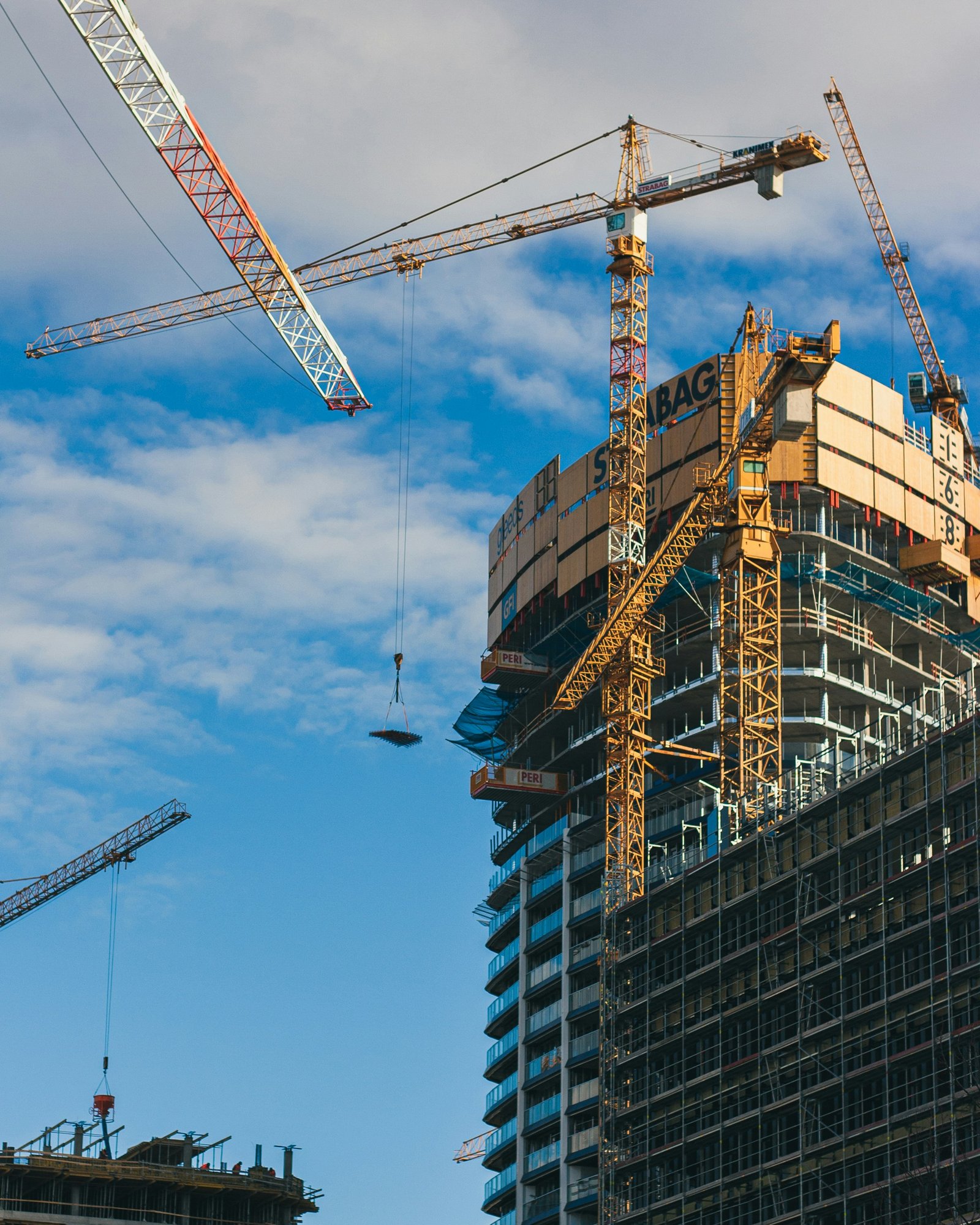 Construction site background
