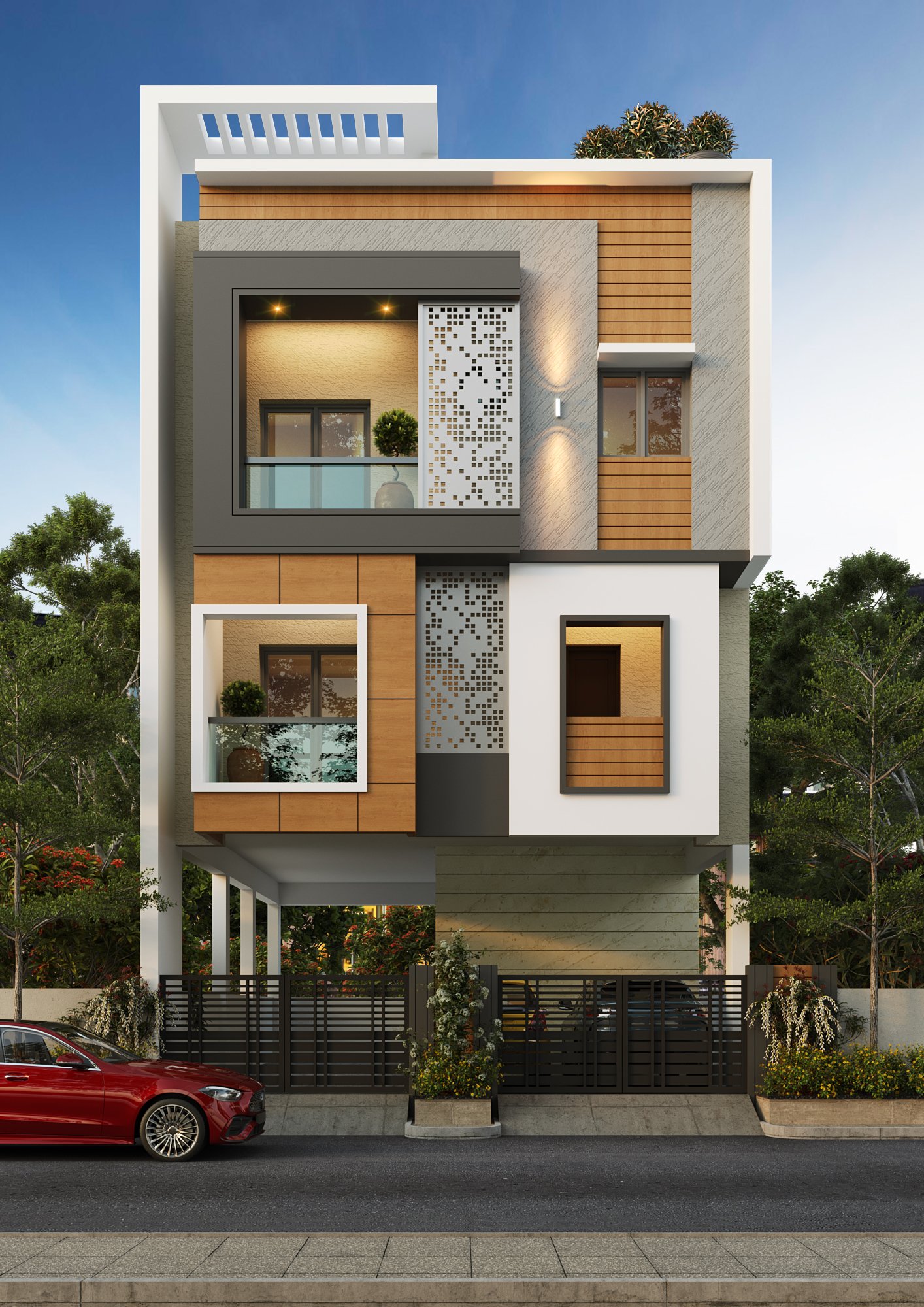 RK Construction residential building project at Ambattur, Chennai